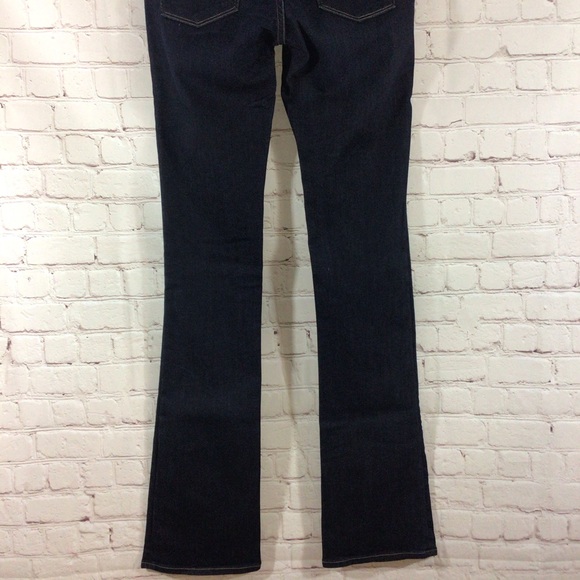Lucky Brand Lolita Boot Cut Dark Wash Denim Blue Jeans Size 00 New With Tags - Picture 6 of 10